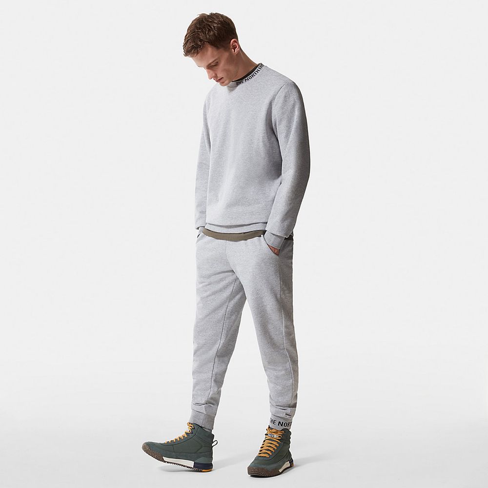 The North Face Joggers Mens Australia - The North Face Zumu Fleece Light Grey (VWC-029136)